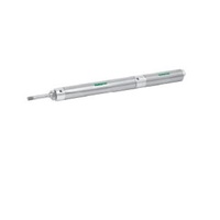NUMATICS/AVENTICS ROUND LINE MULTI-POSITION CYLINDER M SERIES 1 1/16" BORE FRONT 5 1/2" BACK 2 1/2" STROKE, NOSE MNT, MAGNETS